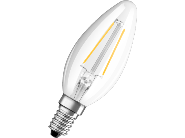LED RETRO gyertya 25 E14 ÁTL. 230LM 2W meleg
