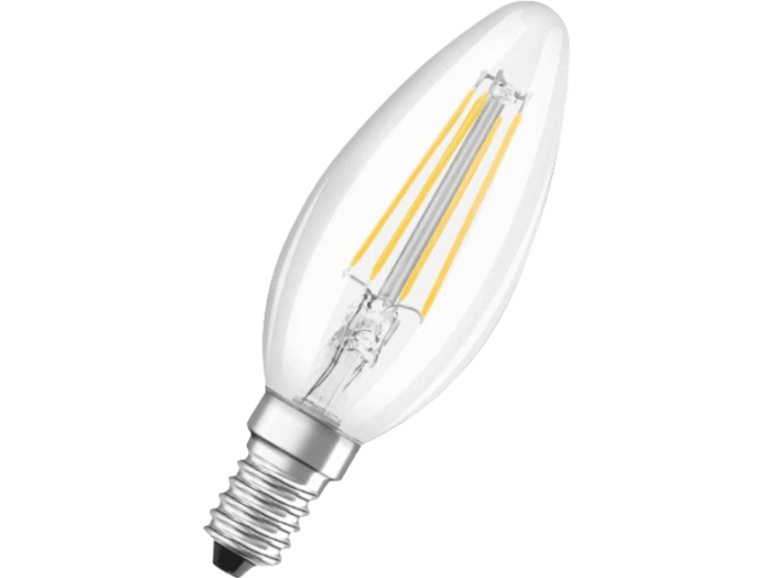 LED RETRO gyertya 40 E14 ÁTL. 430LM 4W meleg