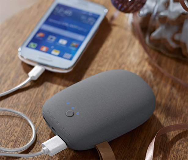 Tartalék powerbank akkumulátor, »Kő«