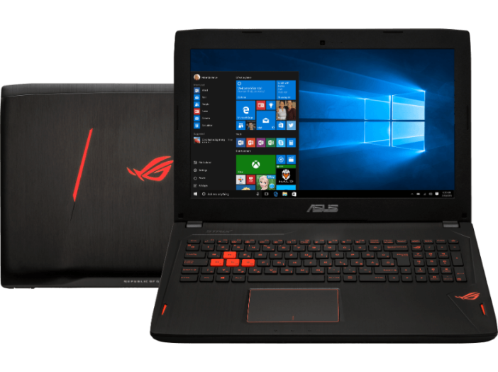 GL502VT-FY080T gaming notebook (15,6" FullHD/Core i7/16GB/128GB SSD + 1TB HDD/GTX970 VGA/Windows 10)