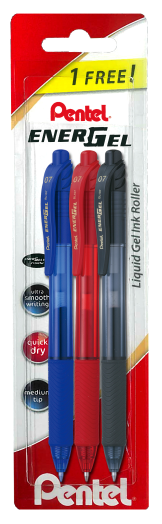 Pentel Energel-X roller 2+1 LRP7 3szín BL107