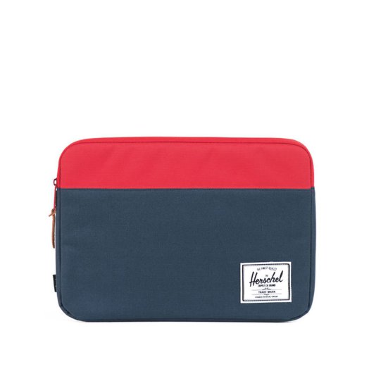 Herschel - Anchor MacBook Air/Pro 13" belecsúsztatós tok - Sötétkék/Piros