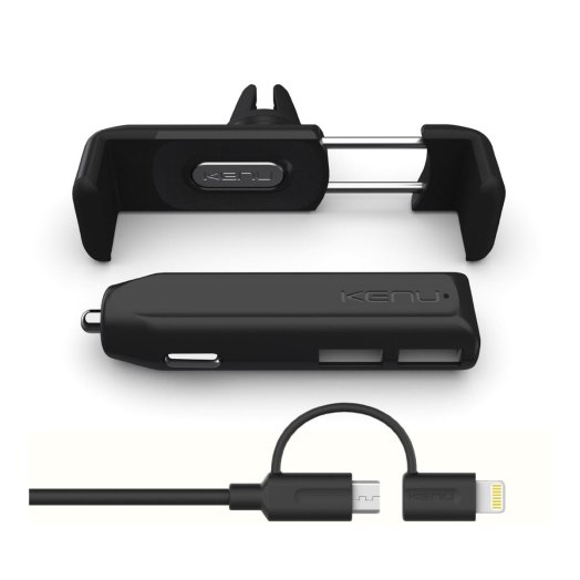Kenu - AirFrame+ Car Kit Deluxe autós állvány és töltő szett
