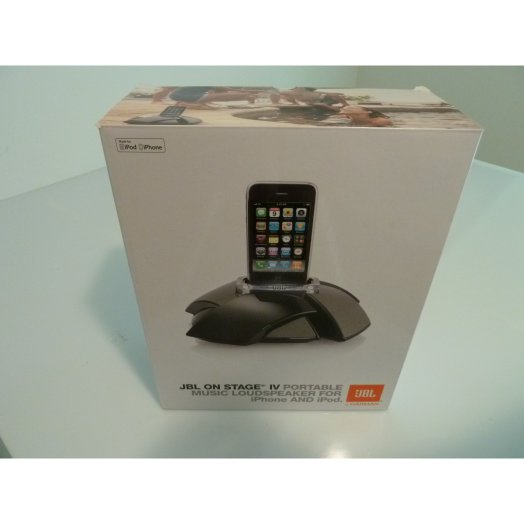 DEMO JBL - On Stage IV hordozható iPhone/iPod kihangosító - Fekete