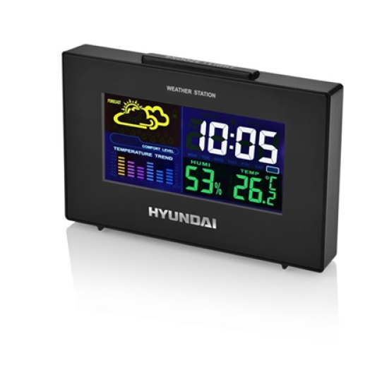 Hyundai WS2020 időjárás állomás fekete