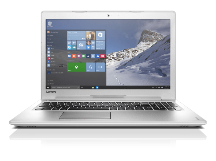 IdeaPad 510-15ISK fehér notebook 80SR00CEHV (15,6" Full HD IPS/Core i7/4GB/1TB/GT940MX 4GB/DOS)