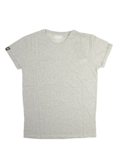 GRAY MARL BASIC TEE