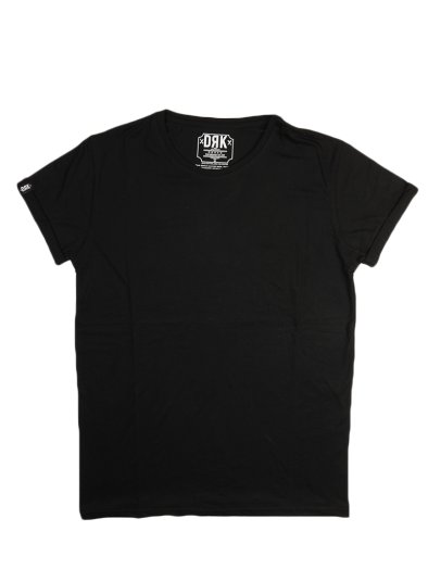 BLACK BASIC TEE