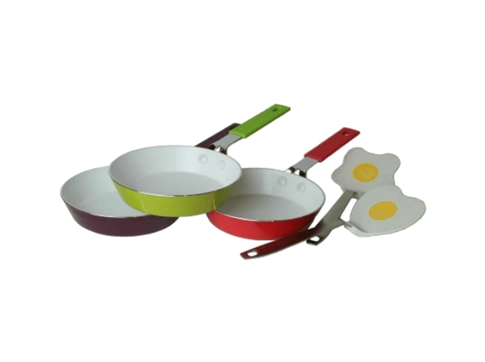 Kerámia bevonatos serpenyő (14 cm) + kiszedőlapát