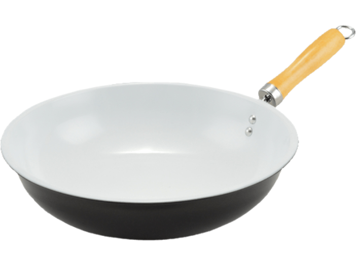 10263 Kerámiabevonatos wok serpenyő, 32 cm
