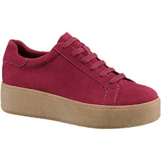 Bordó platform sneaker