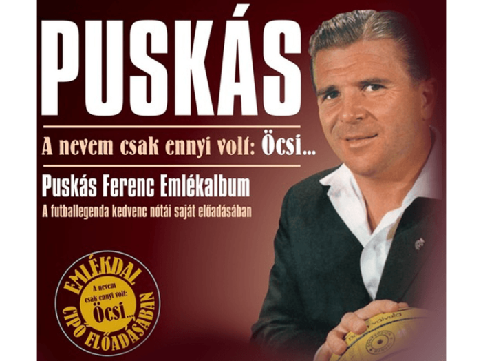 Puskás Ferenc emlékalbum (CD)