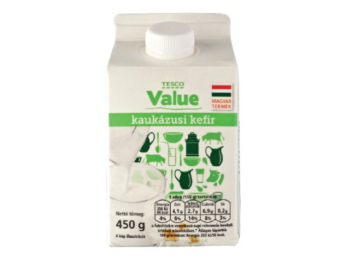 Tesco Value kaukázusi kefir