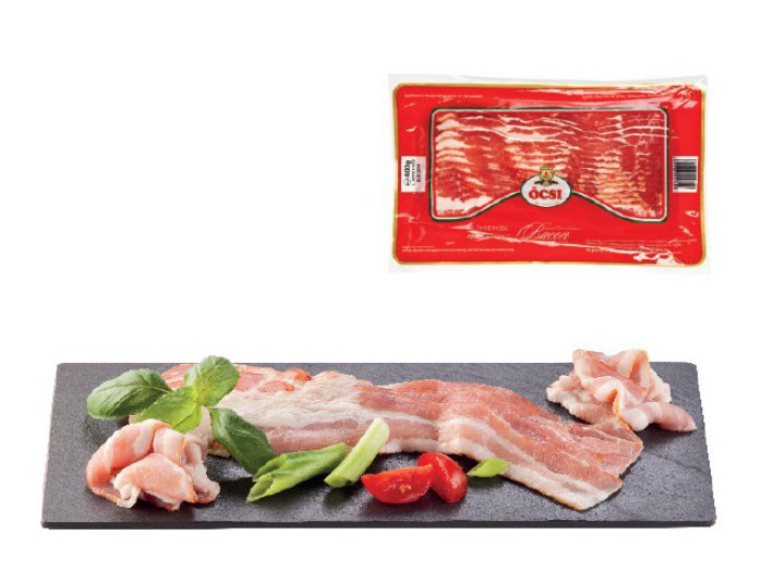 Öcsi füstölt, szeletelt bacon