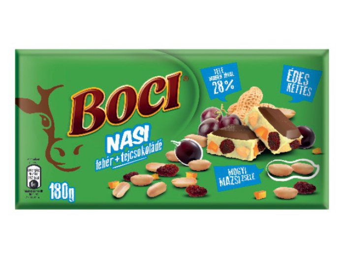 Boci Nasi táblás csokoládé