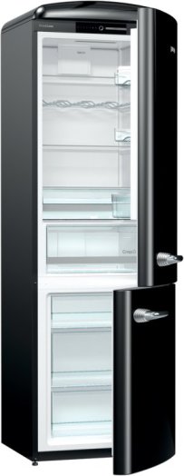 ORK192BK Kombinált hűtőszekrény/Fagyasztó Gorenje Retro Kollekció