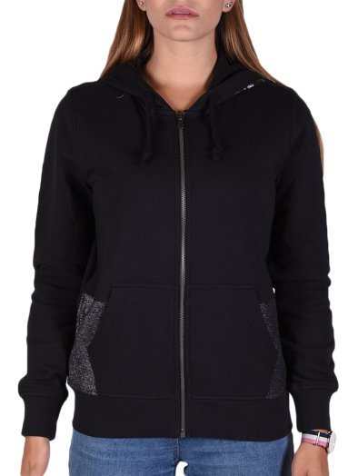 METALLIC FZ HOODIE