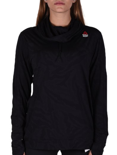 RCF JAQCUARD HOODIE BLACK