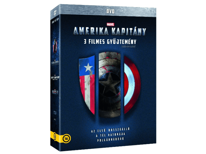 Amerika kapitány Trilógia (DVD)