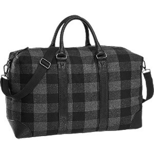 Kockás shopper