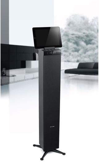 Muse bluetooth torony fekete M1280BT