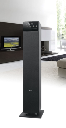 Muse bluetooth torony fekete M1350BTC