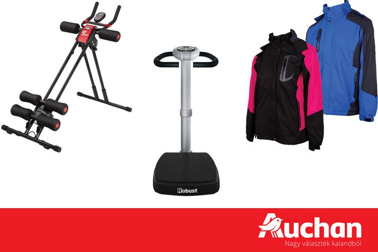 Sport és túra szezon az Auchannál