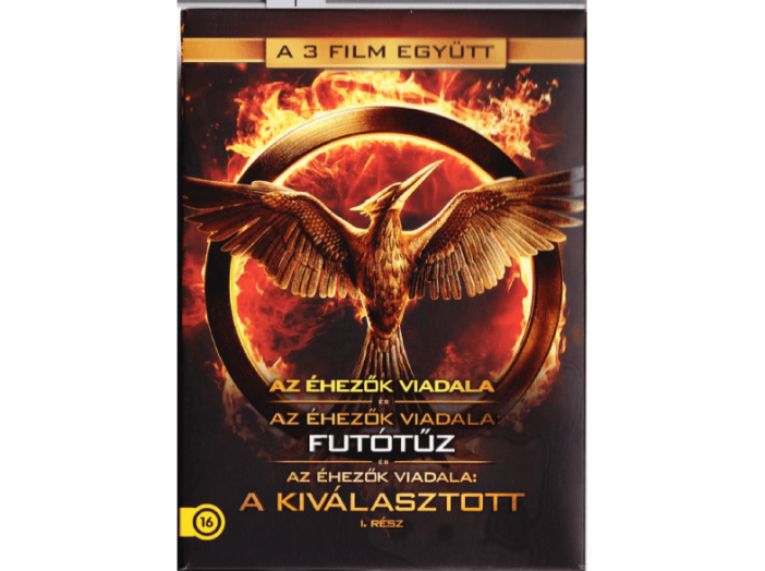 Az éhezők viadala 1-3. gyűjtemény DVD