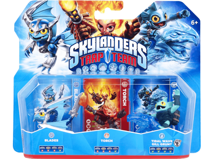 Skylanders Trap Team: Triple Pack 2 (játékfigurák)