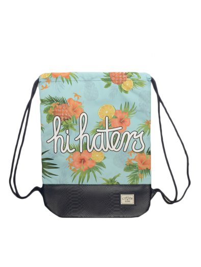 HI HATERS GYMBAG