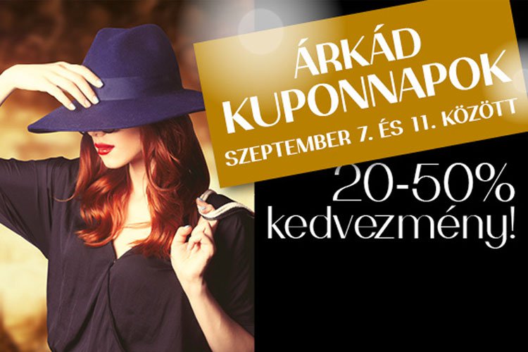 Országos kupon napok az Árkádban