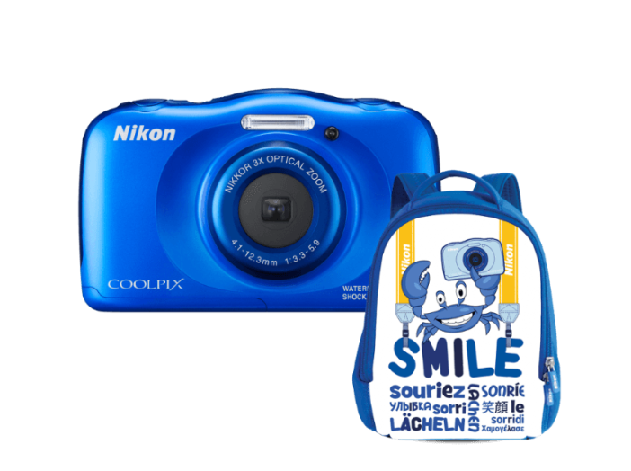 Coolpix W100 kék hátizsák Kit