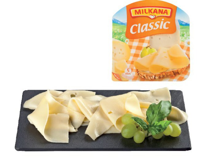Milkana szeletelt sajt