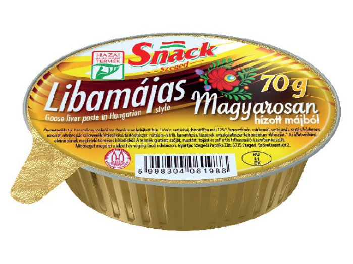Snack pástétom
