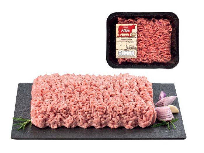 Tesco darált marhahús
