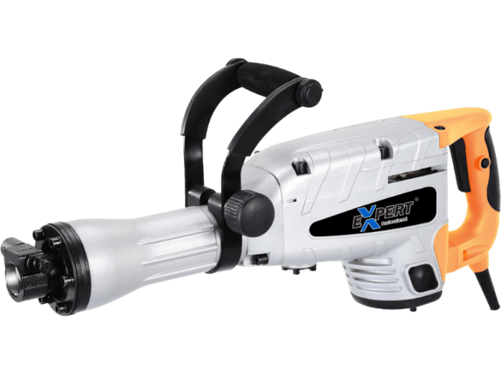 XDH1640 Bontókalapács, 1500 Watt, 40 Joule, 2 vésőszár, műanyag koffer