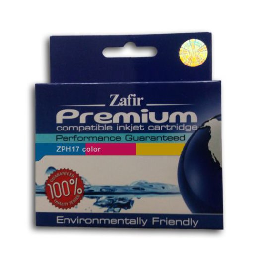 Zafír patron ZPH17 (HP C6625AE) színes