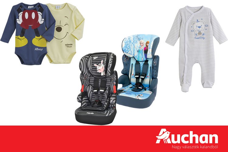 Akciós big pack pelenka és gyerekülés az Auchanban