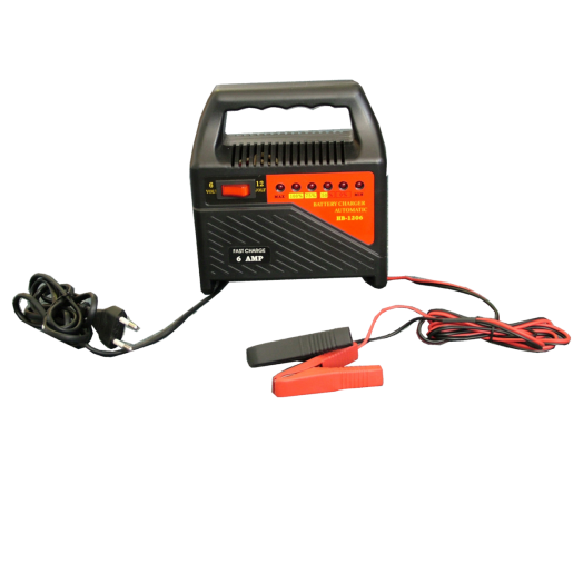 AKKUTÖLTŐ 6V-12V 6AMP 6V-12V 6A 230V 50/60HZ 80W