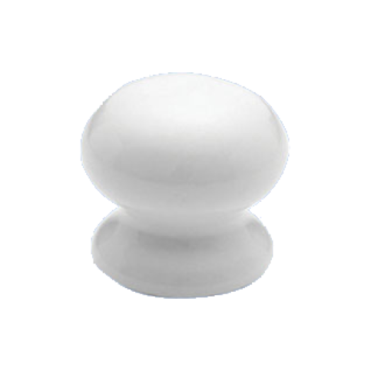 FOGANTYÚ GOMB T404-35               FEHÉR PORCELÁN