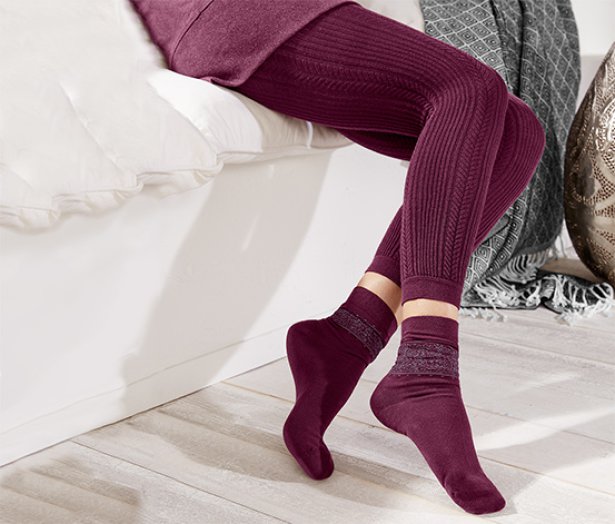 Női kötött leggings