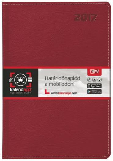 Agenda Kalendapp Q011 B5 heti elektronikus