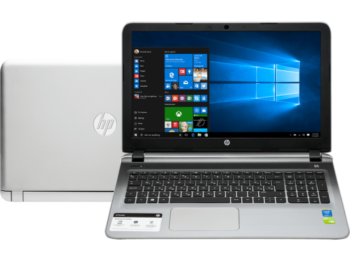 Pavilion 15 ezüst notebook P1E97EA (15,6"/Core i7/4GB/1TB/GT940 2GB VGA/DOS)