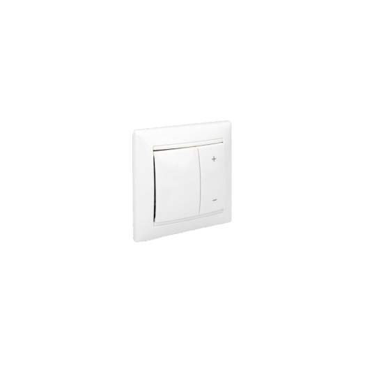 VALENA FÉNYSZABÁLYOZÓ               600W FEHÉR, BILLENTYU+MECHANIZMUS