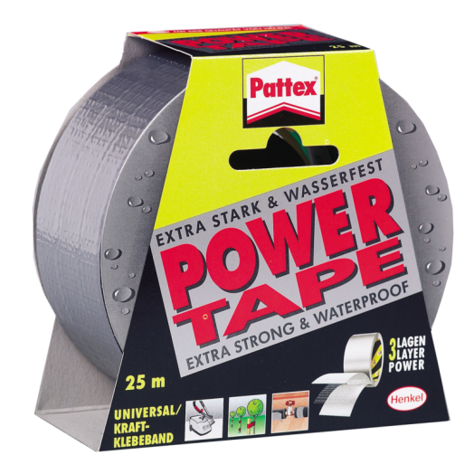 PATTEX POWER TAPE RAGASZTÓSZALAG 50M, EZÜST