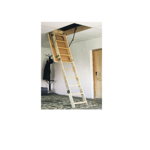 PADLÁSFELJÁRÓ LÉTRA 70*120 CM FEHÉR BÚTORLAP AJTÓVAL