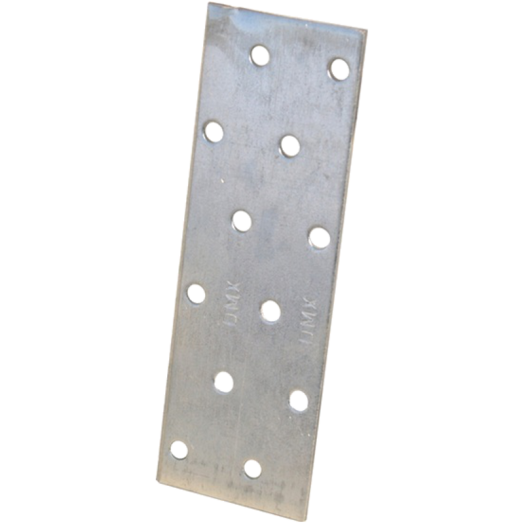 ÖSSZEKÖTŐ LEMEZ 60X140/2MM, PERF.   HORGANYZOTT