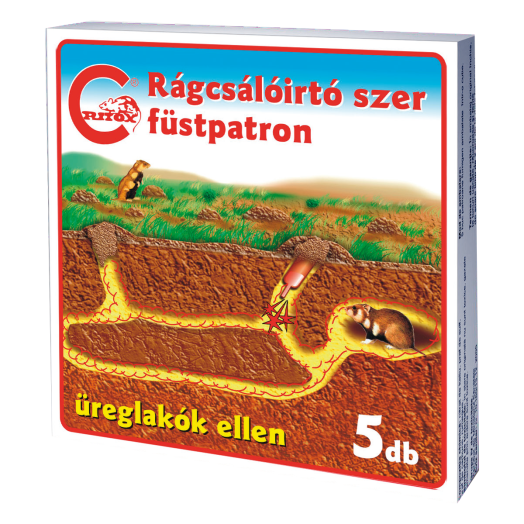 FÜSTPATRON ÜREGLAKÓK ELLEN CRITOX   5DB III.KAT. (SZEKRÉNYBEN TART.)