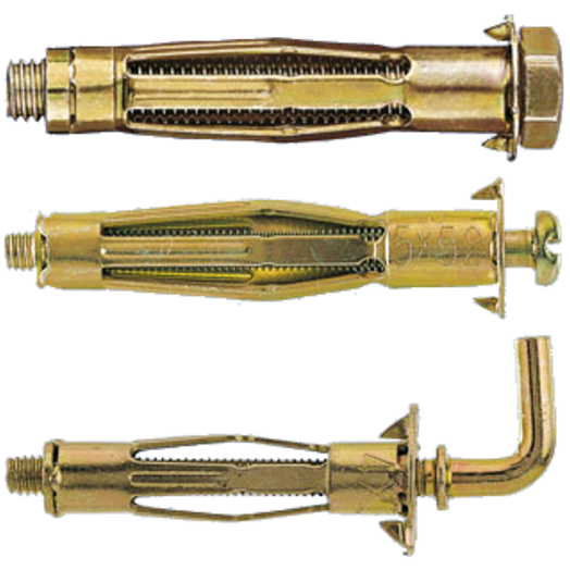 GIPSZKARTONDÜBEL 5X37MM, 4DB (HM) (SK) FÉM