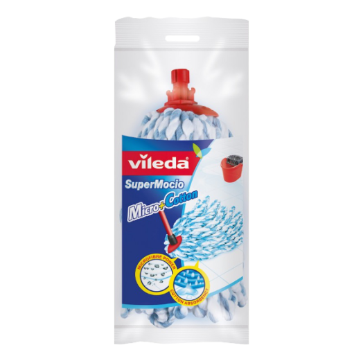 SUPERMOCIO GYORSFELMOSÓ PÓTFEJ, MIKROSZÁLAS VILEDA